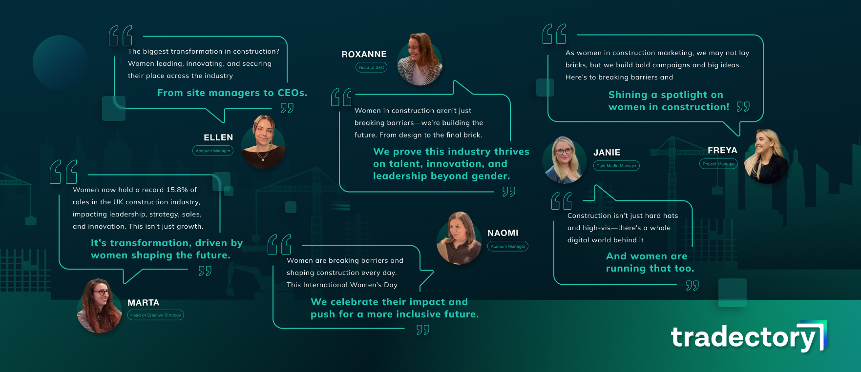 women in tradectory